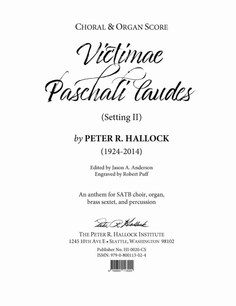 Victimae Paschali laudes (Setting III)