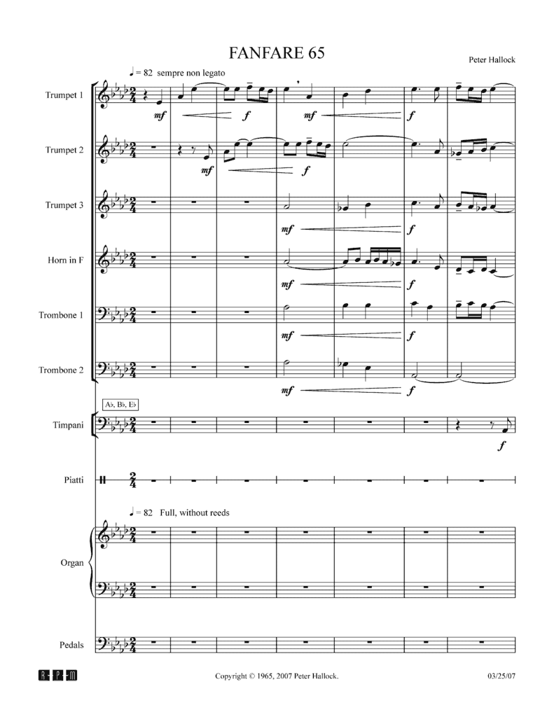fanfare (1965)