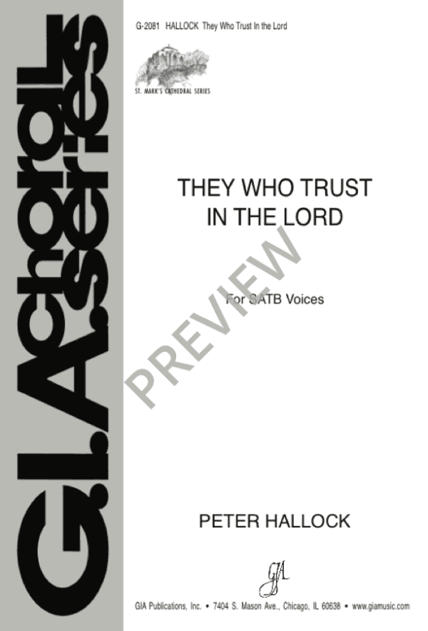 they who trust in the lord (psalm 125:1 2)