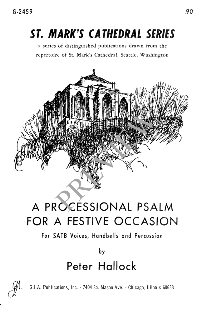 a processional psalm for a festive occasion (psalm 149)